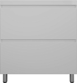 Style Line Тумба с белой раковиной Манхэттен 80 Plus эмаль белая матовая